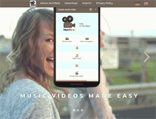 Tablet Screenshot of muvibob.com